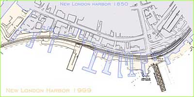 Changing New London Waterfront